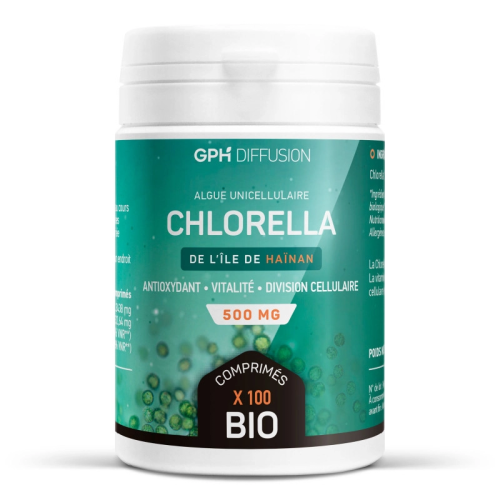 2 Pill box of 100 tablets of Organic Chlorella
